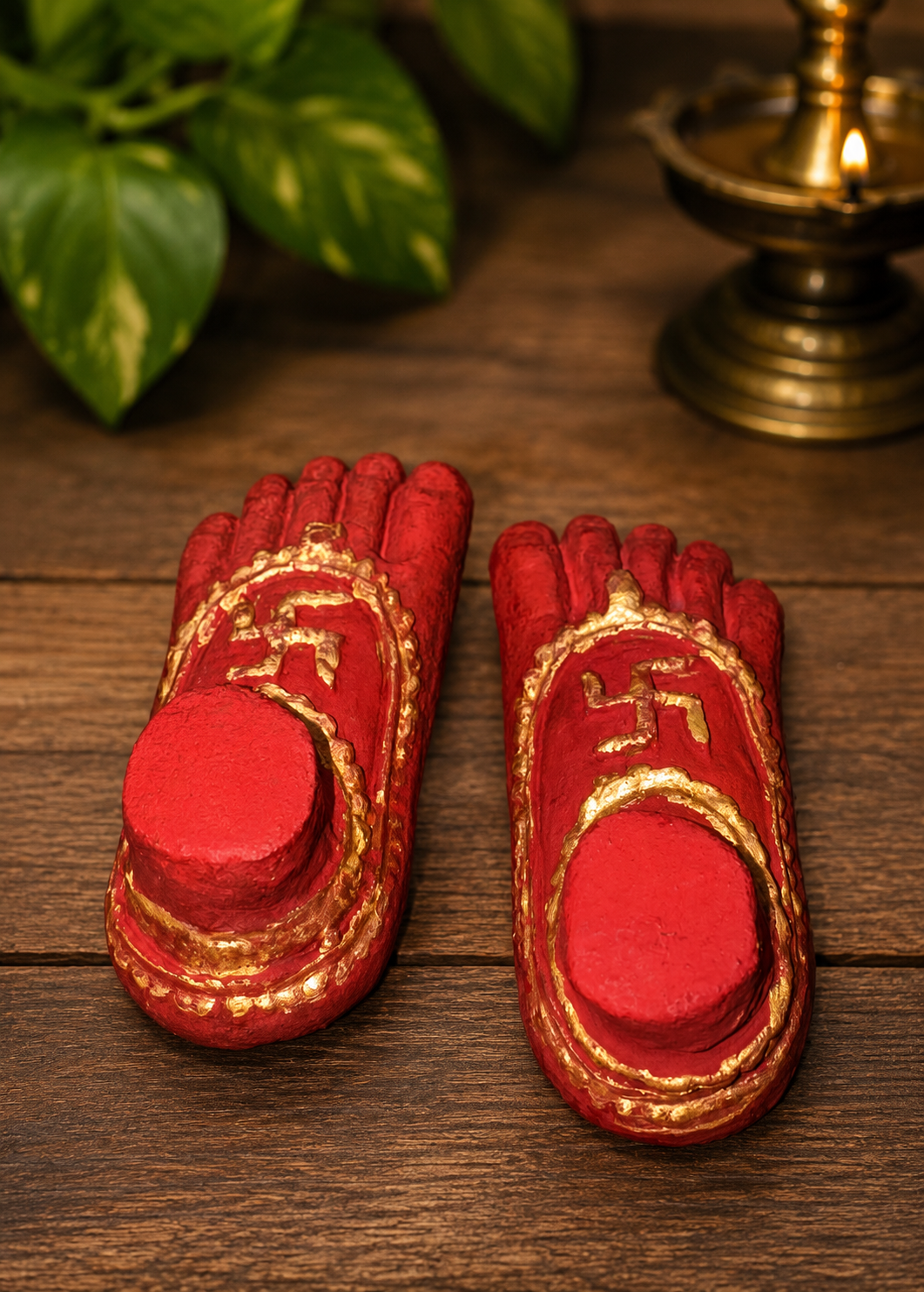 Handcrafted Charan Paduka Idol