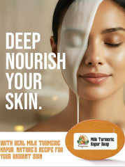 Milk Turmeric Kapur Soap