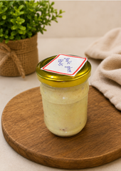 Garlic Ghee | Handcrafted Desi Ghee Infused with Fresh Garlic