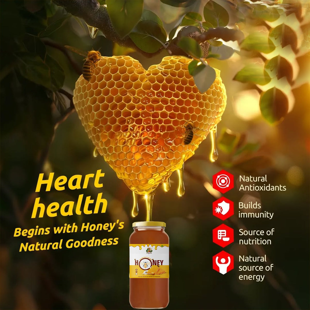 Pure Wild Forest Honey