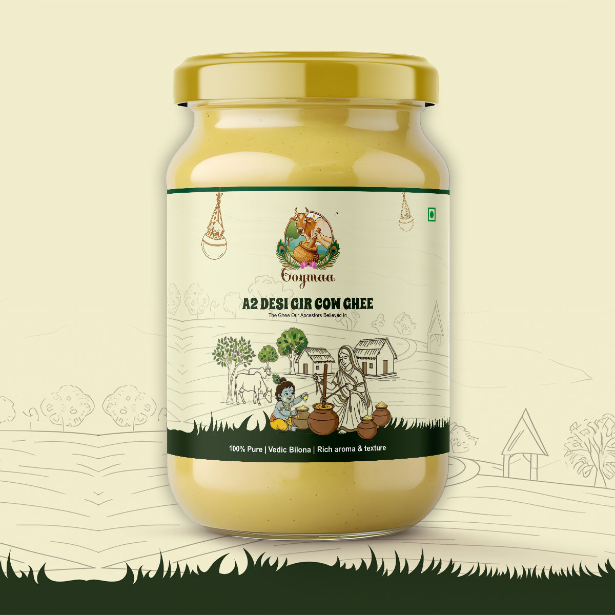 A2 Gir Cow Ghee 1000 ML