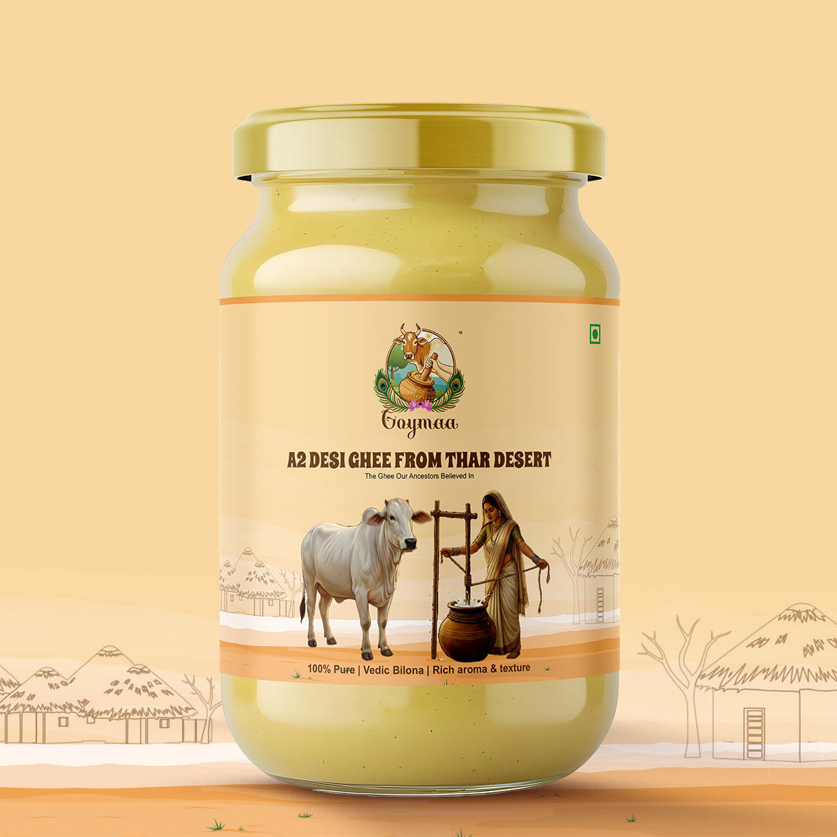 A2 Tharparkar Desi Ghee 1000 ML